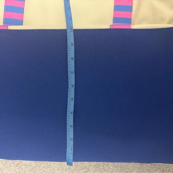 Vineyard Vines X Large Tote with Pink and Blue Accents - NWOT - Picture 6 of 12